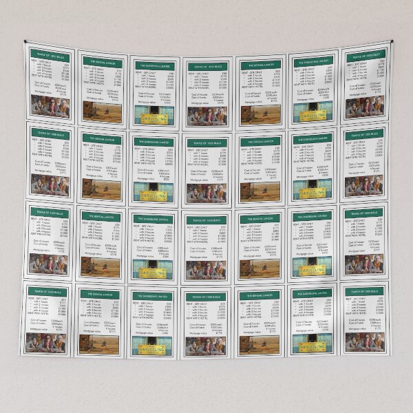 Item preview, The Darjeeling Limited Property Cards designed and sold by megami-dreams.
