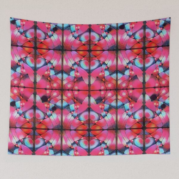 Item preview, Fushia Neurographic Art Repeating Pattern designed and sold by Designs By YL.