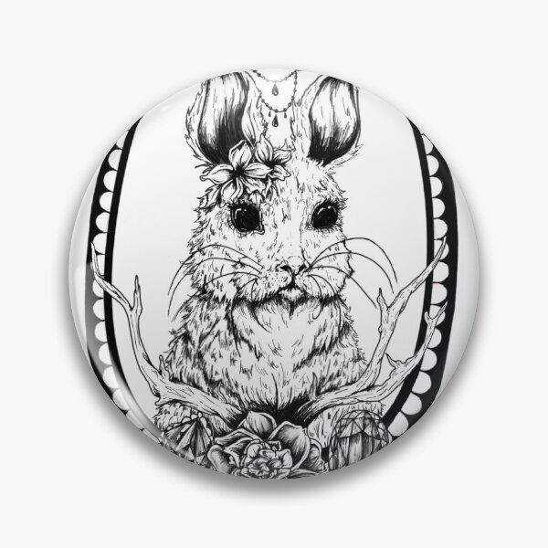 Item preview, tattoo bunny designed and sold by Beetle.inks.