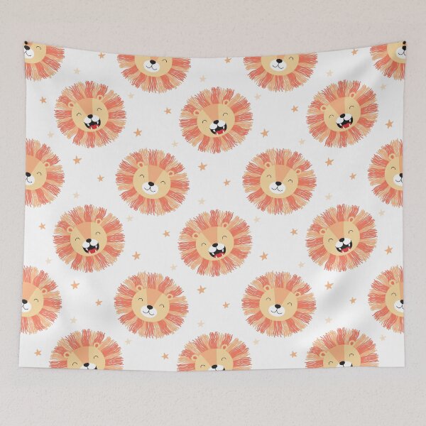 Item preview, Smiley Lion Pattern designed and sold by MehranZetzsche.
