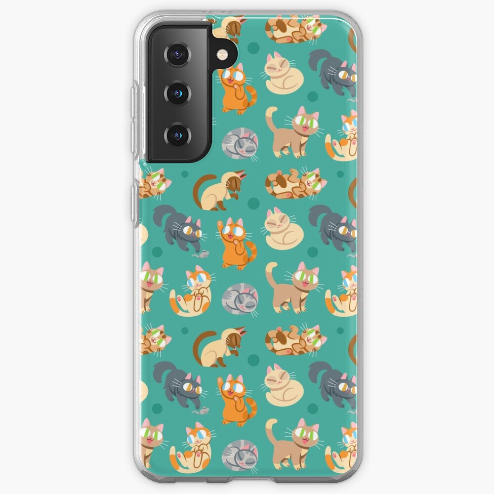 Whole Lotta Cat (Natural version) Case & Skin for Samsung Galaxy