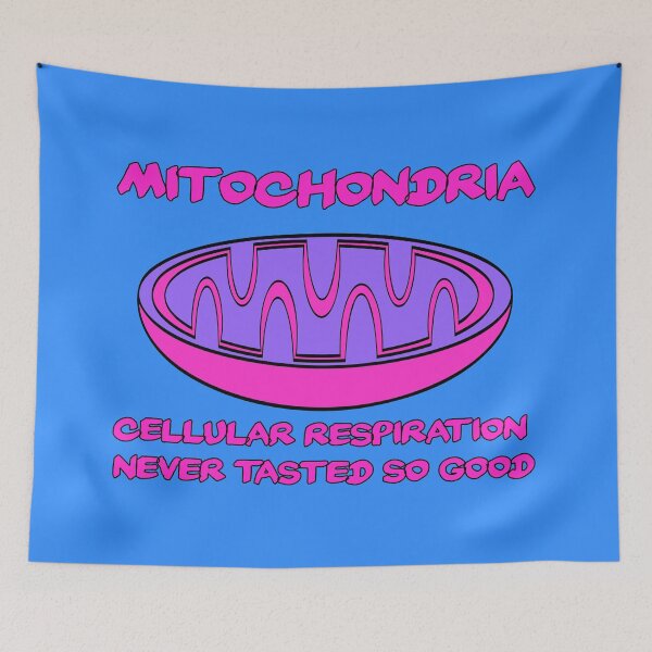 Item preview, Pop art mitochondrion pink n purple designed and sold by mcthoughtful.