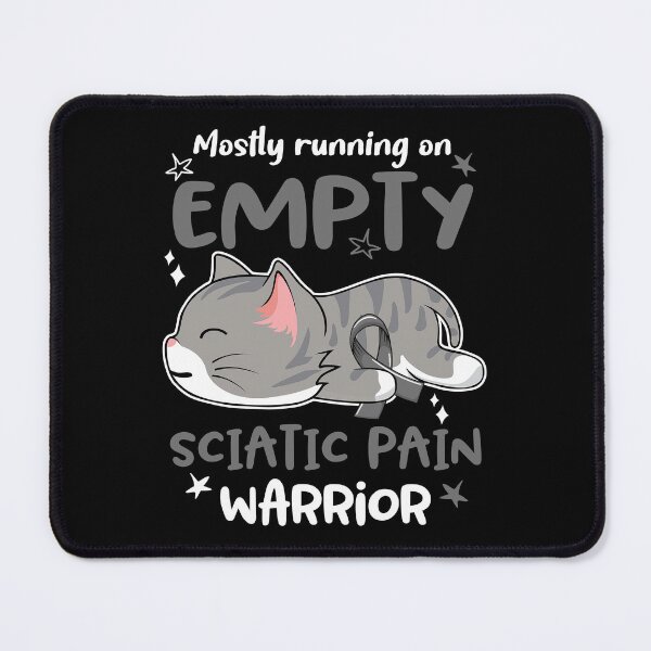 Item preview, Sciatic Pain Awareness, Mostly Running on Sciatic Pain Warrior designed and sold by Tammyilaria.