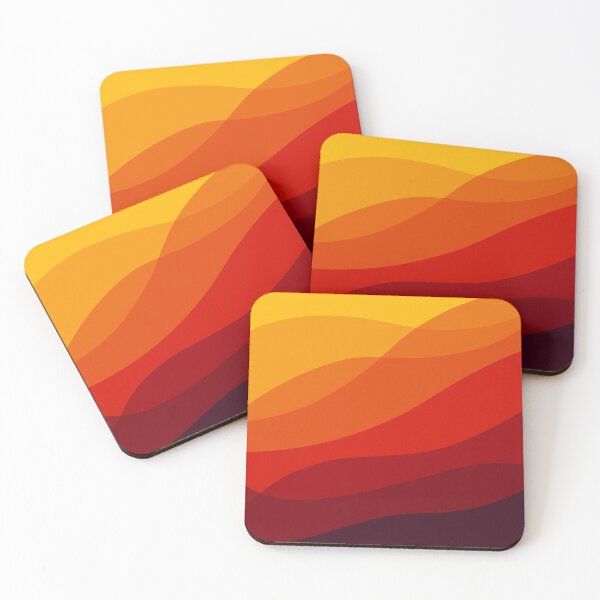 Item preview, Beautiful waves of color design designed and sold by MalmoDesigns.