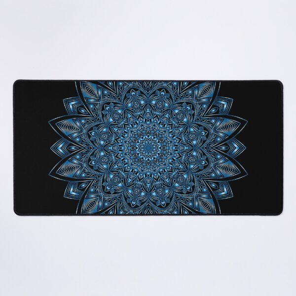 Item preview, Teal Gradient Twelve-Point Mandala designed and sold by Suzanne Uchytil.