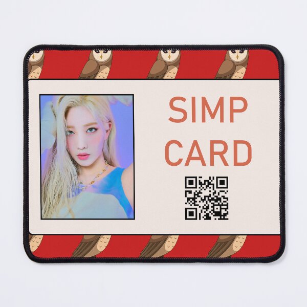 Item preview, Kimlip Simp Card! designed and sold by Chuutopia.