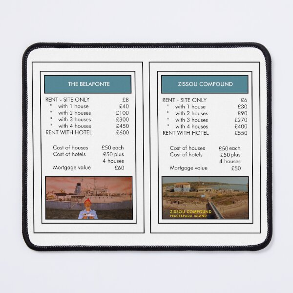 Item preview, Life Aquatic Property Cards designed and sold by megami-dreams.