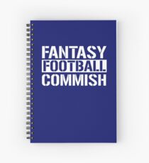Fantasy Football Commish Spiral Notebook