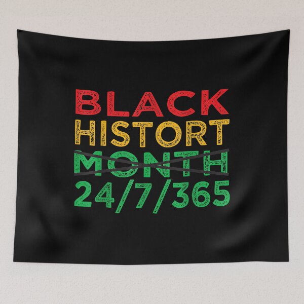 Item preview, Black History Month 24 7 365 African Melanin Black  designed and sold by laurenm233.