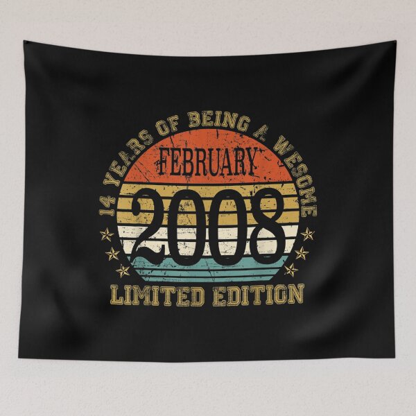 Item preview, 14 Year Old Gift February 2008 Limited Edition  designed and sold by 77tara.