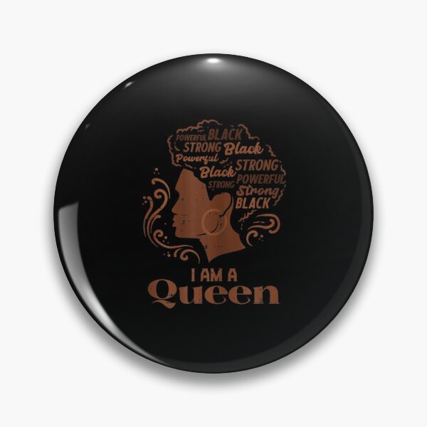 Item preview, Womens I Am A Queen Afro Black History African Pride Melanin  designed and sold by laurenm233.