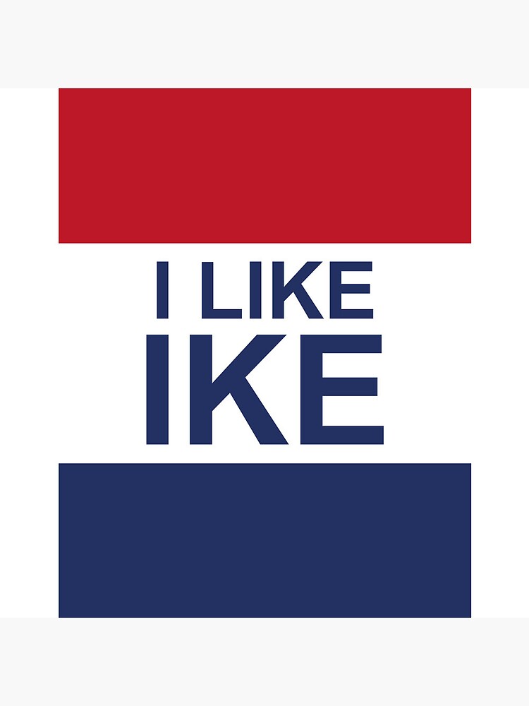 Disover The "I LIKE IKE" Pin Button