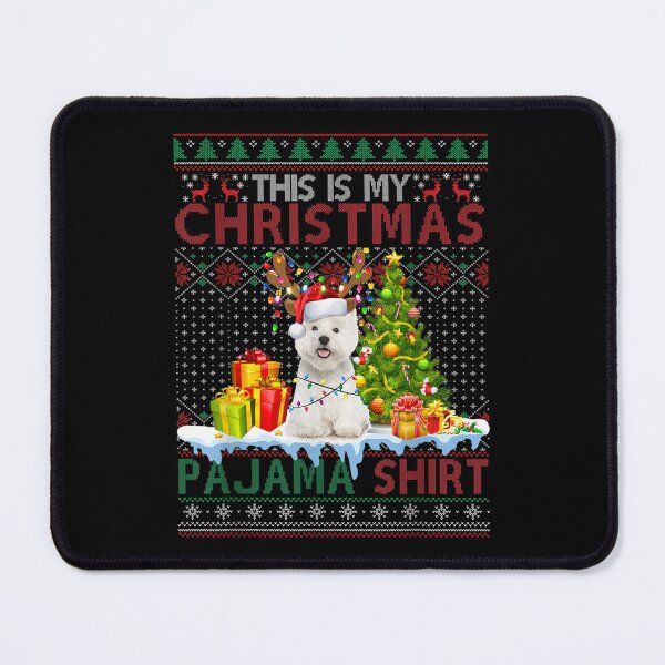 Item preview, This Is My Christmas Pajama Funny Maltese Xmas Ugly Sweater  designed and sold by 77tara.