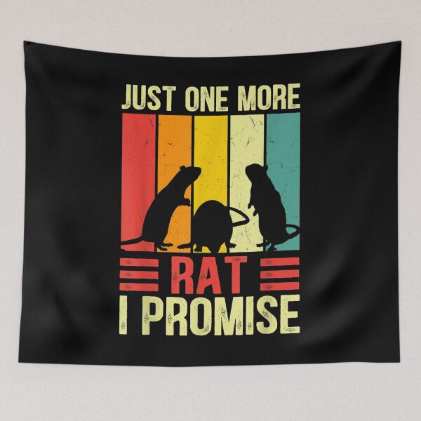 Item preview, Just One More Rat I Promise Mouse Rodent Pet Animal  designed and sold by laurenm233.