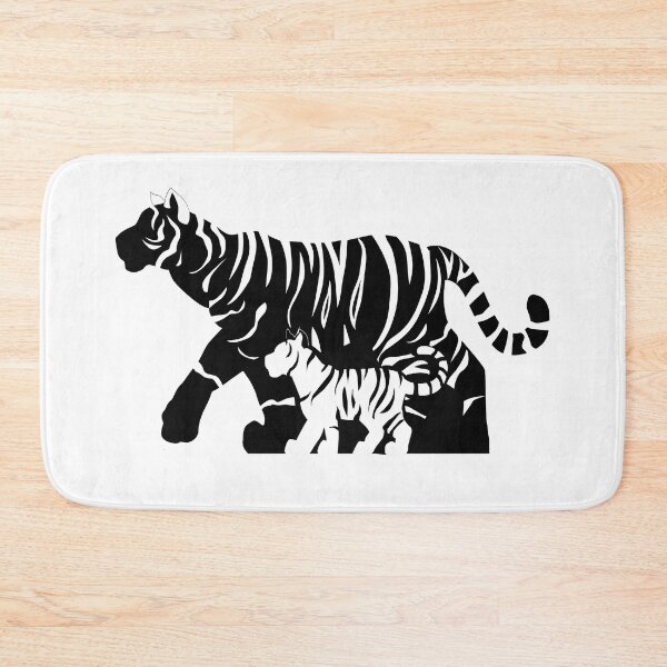 Item preview, Black and White Tigers designed and sold by TheKohakuDragon.