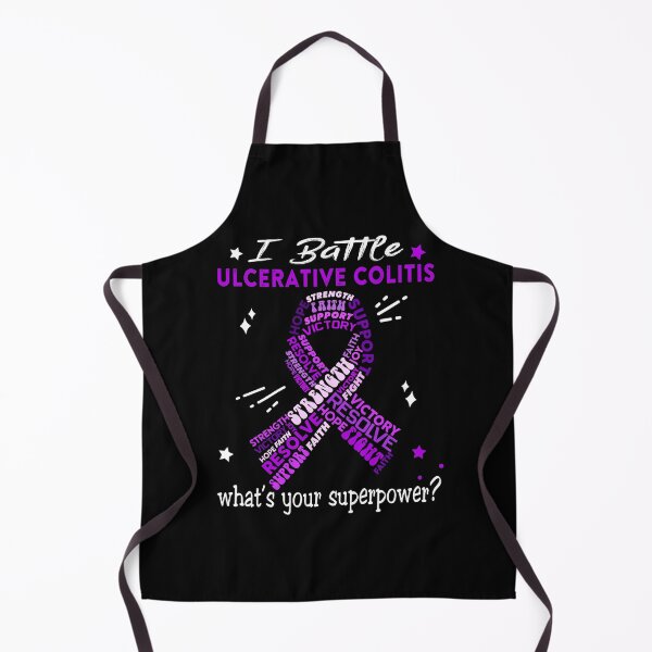 Item preview, Ulcerative Colitis Warrior, I Battle Ulcerative Colitis What's Your Superpower? designed and sold by Greggwillard.