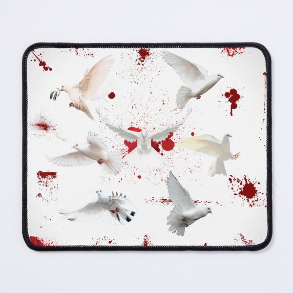 Item preview, 65 MCMLXV Cosplay Bloody White Doves of Peace Pattern designed and sold by 65 MCMLXV.