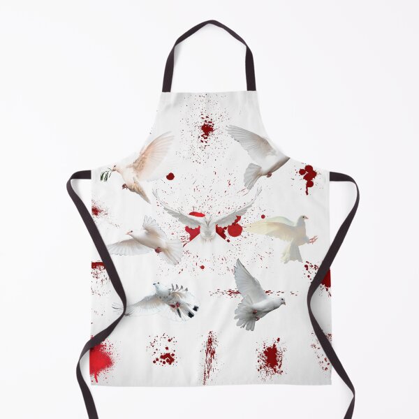 Item preview, 65 MCMLXV Cosplay Bloody White Doves of Peace Pattern designed and sold by 65 MCMLXV.