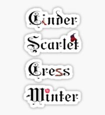 The Lunar Chronicles Sticker