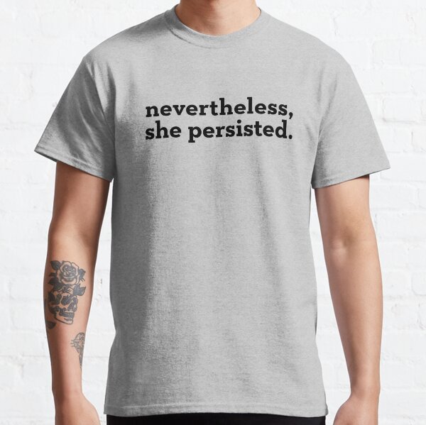 elizabeth warren she persisted shirt