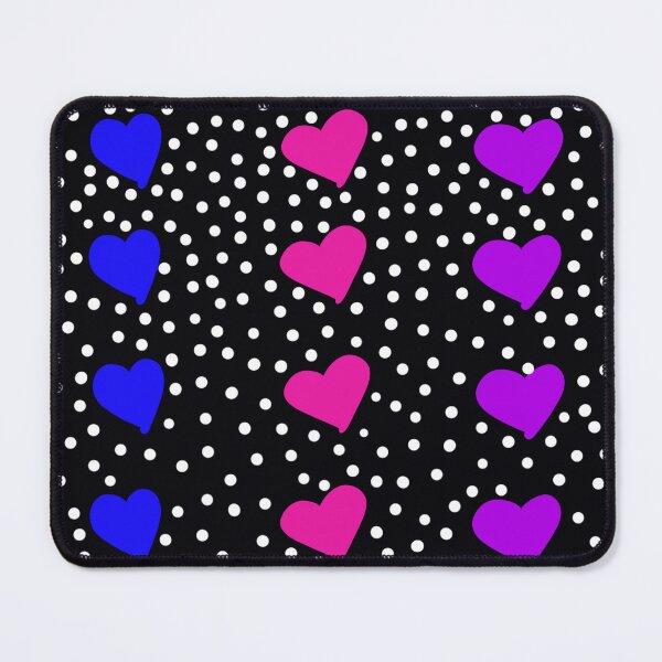 Item preview, Organic hearts bisexual flag designed and sold by bystephcuthbert.