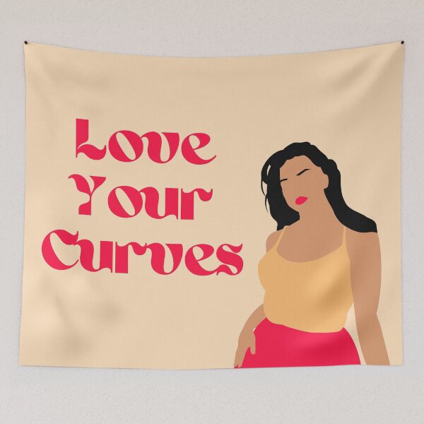 Item preview, Love your Curves | Woman Illustration designed and sold by KarolinaPaz.