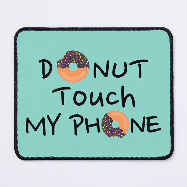 Item preview, Donut touch my phone designed and sold by i-cottagedesign.