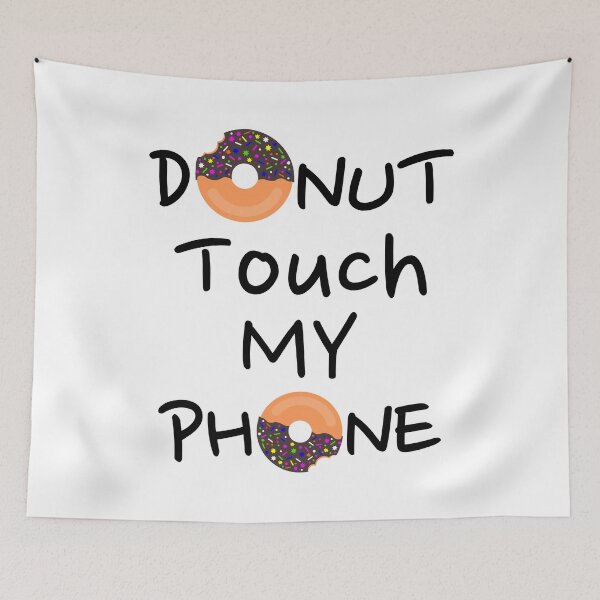 Item preview, Donut touch my phone designed and sold by i-cottagedesign.