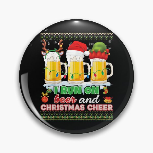 Item preview, I Run On Beer And Christmas Cheer Ugly Sweater Merry Reunion  designed and sold by 77tara.