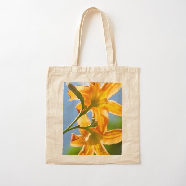 beneath a golden sun Cotton Tote Bag
