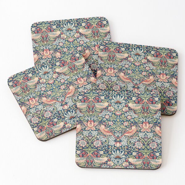 Item preview, Art Nouveau Birds and Strawberry  designed and sold by redflowerpixel.