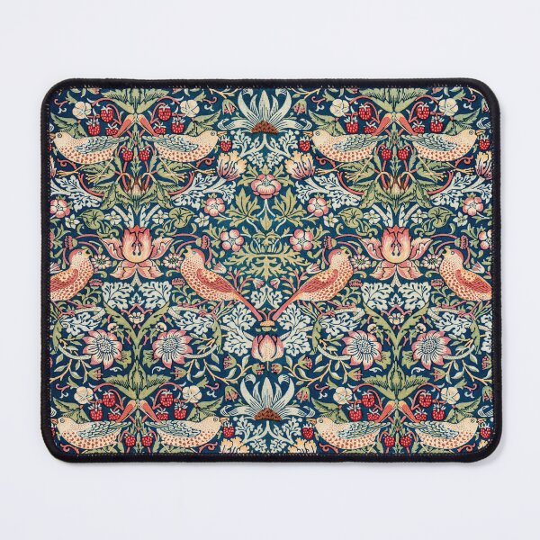Item preview, Art Nouveau Birds and Strawberry designed and sold by redflowerpixel.