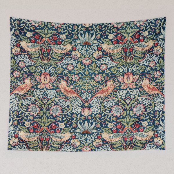 Item preview, Art Nouveau Birds and Strawberry  designed and sold by redflowerpixel.