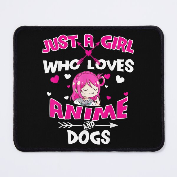 Item preview, Just A Girl Who Loves Anime And Dogs Dog Pet Otaku designed and sold by 77tara.