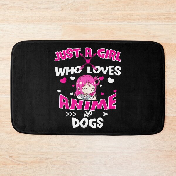 Item preview, Just A Girl Who Loves Anime And Dogs Dog Pet Otaku  designed and sold by 77tara.
