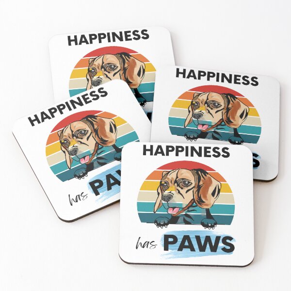 Item preview, happiness has paws designed and sold by atevern.