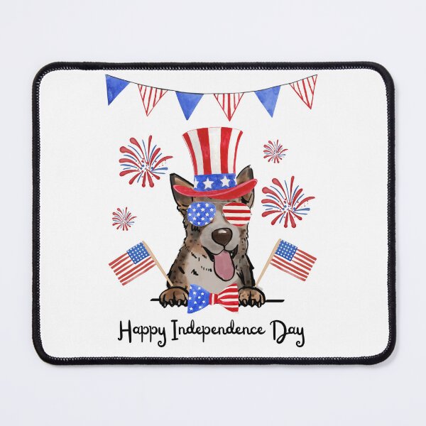 Item preview, America dog Happy Independence Day July 4th designed and sold by atevern.
