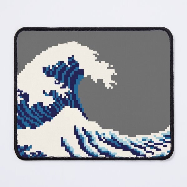 Item preview, The Great Wave off Kanagawa Pixel designed and sold by AmandaRakers.