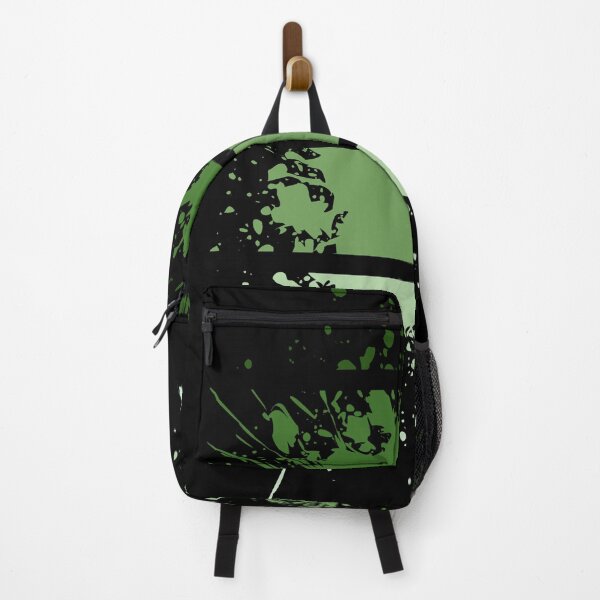 Item preview, Different Paint Splashes - Stripes Shades of Green - S09 designed and sold by AlfabetDesign.