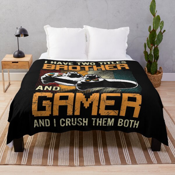 Item preview, I Have Two Titles Funny Gamer Vintage Video Games Gift Boys designed and sold by 77tara.