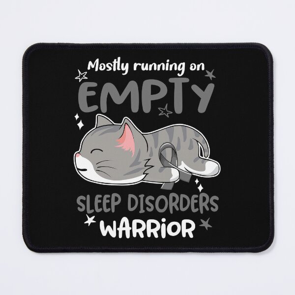 Item preview, Sleep Disorders Awareness, Mostly Running on Sleep Disorders Warrior designed and sold by Tammyilaria.