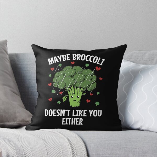 Item preview, Maybe Broccoli Doesn't Like You Either Funny Vegetable Design designed and sold by MOONINSPIRATION.