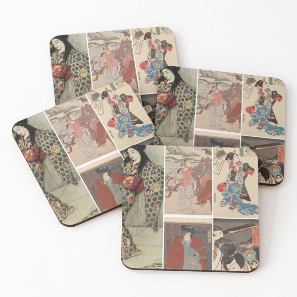 Item preview, Oldish Vintage Japanese Art Montage Set #3 designed and sold by Krispsm.