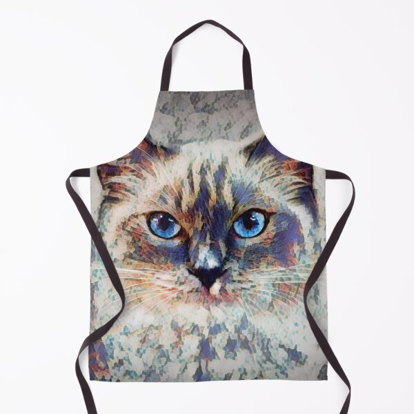 Item preview, Siamese Cat Mosaic Abstract Design designed and sold by Heathermarie321.