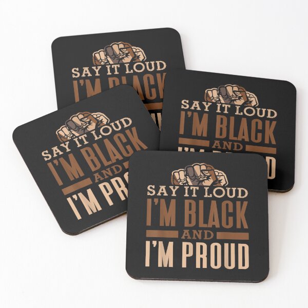 Item preview, I'm Black And I'm Proud Black History Bhm African Gift  designed and sold by tomekae.