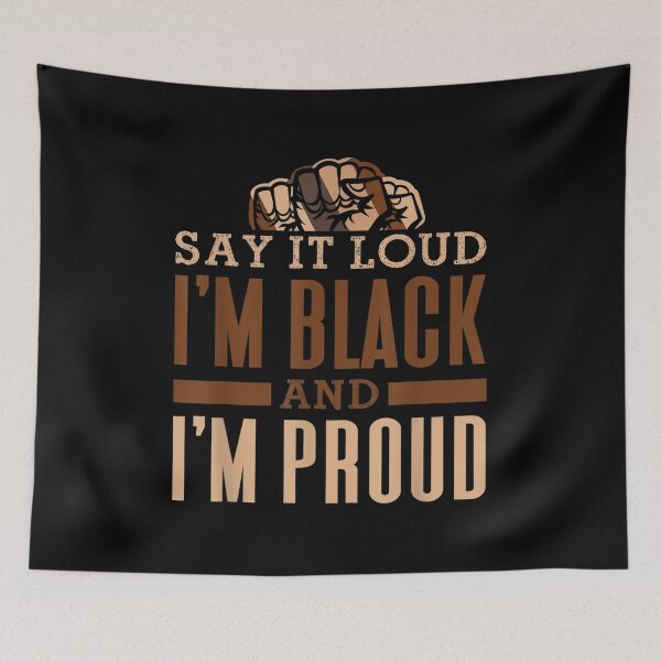Item preview, I'm Black And I'm Proud Black History Bhm African Gift  designed and sold by tomekae.
