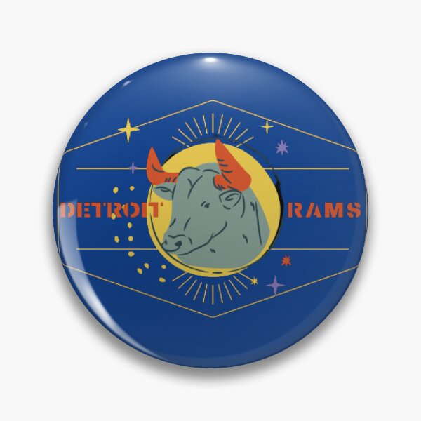 Item preview, DETROIT RAMS designed and sold by Casa Barata.