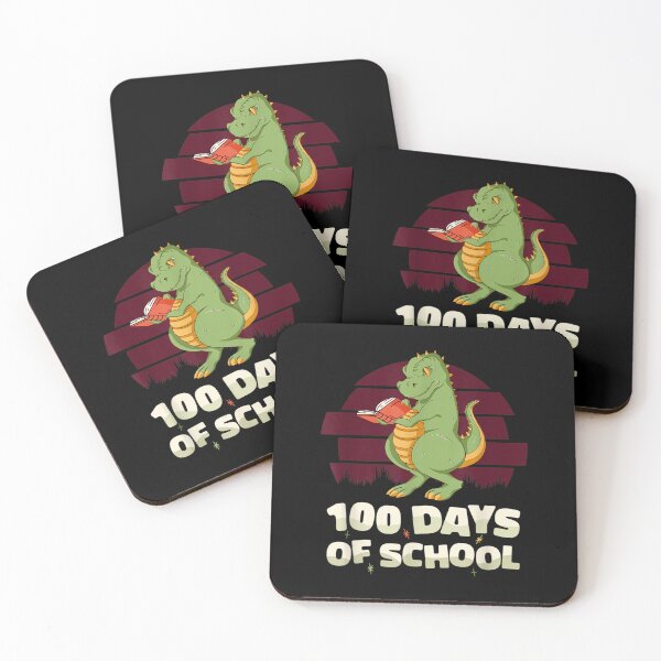 Item preview, 100 Days Of School Teacher Students Dinosaurs Dino Rex  designed and sold by 77tara.