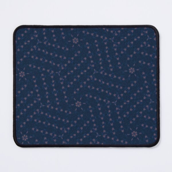 Item preview, Golden square in blue marine designed and sold by Mefista.