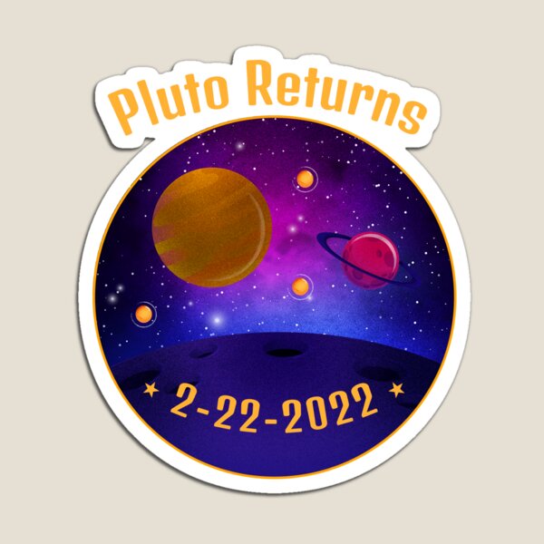 Item preview,   Pluto Returns to the USA Birthday February 22, 2022 designed and sold by Peggy Lindstrom.